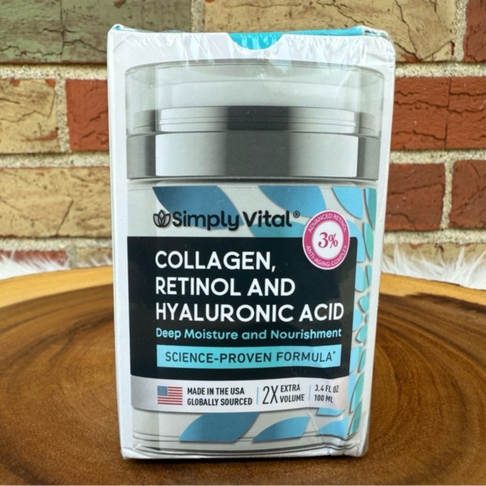 SimplyVital NIB Collagen Retinol & Hyaluronic Acid Anti-Aging Retinol Cream ❤️